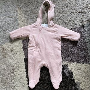 Mini Mori Ribbed Pram Suit